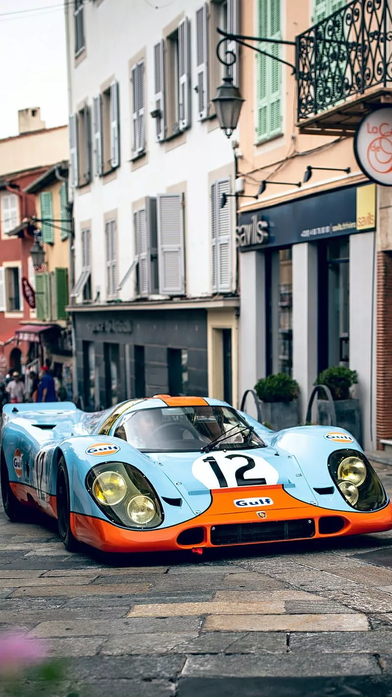 Classic Racing, gulf, race car, car