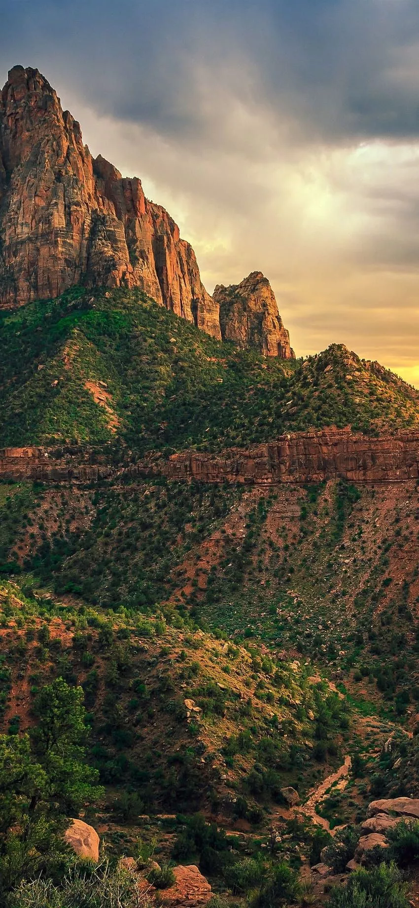 Zion national park iphone HD wallpaper
