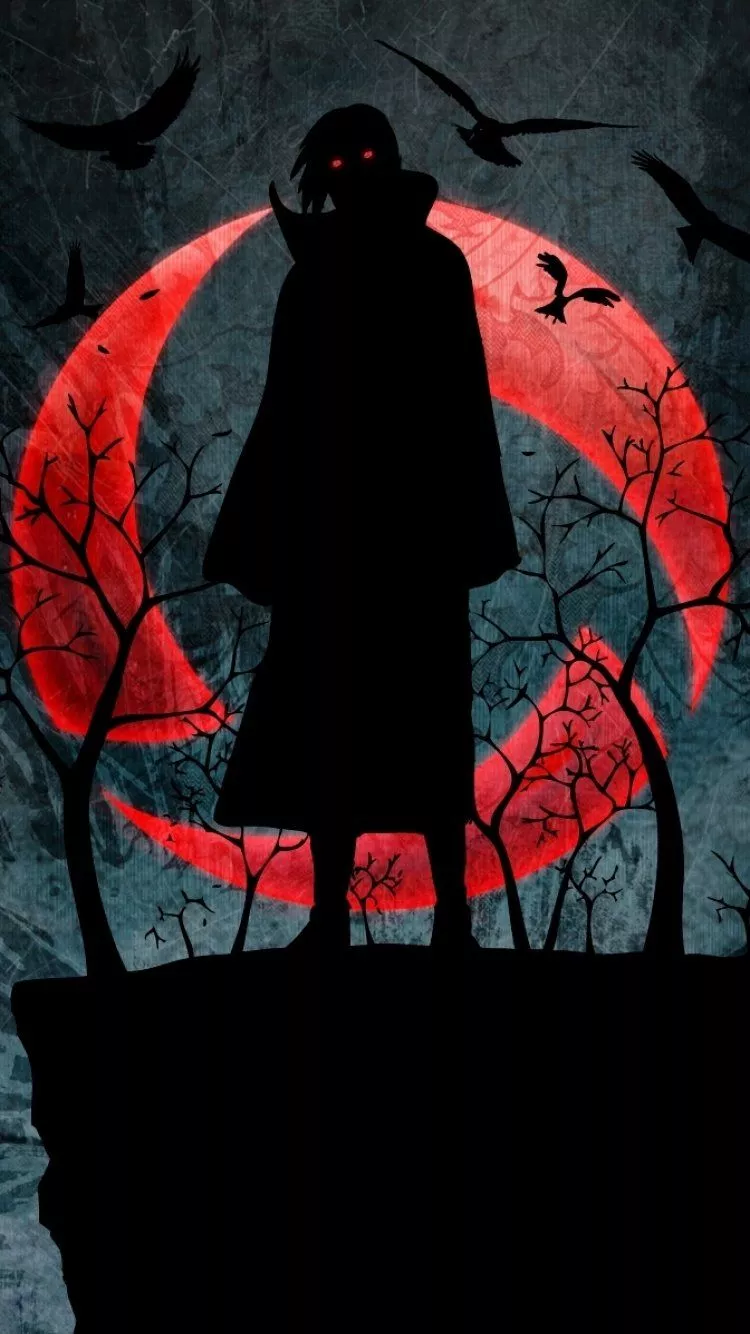 Itachi Uchiha Anime Naruto Phone Wallpaper