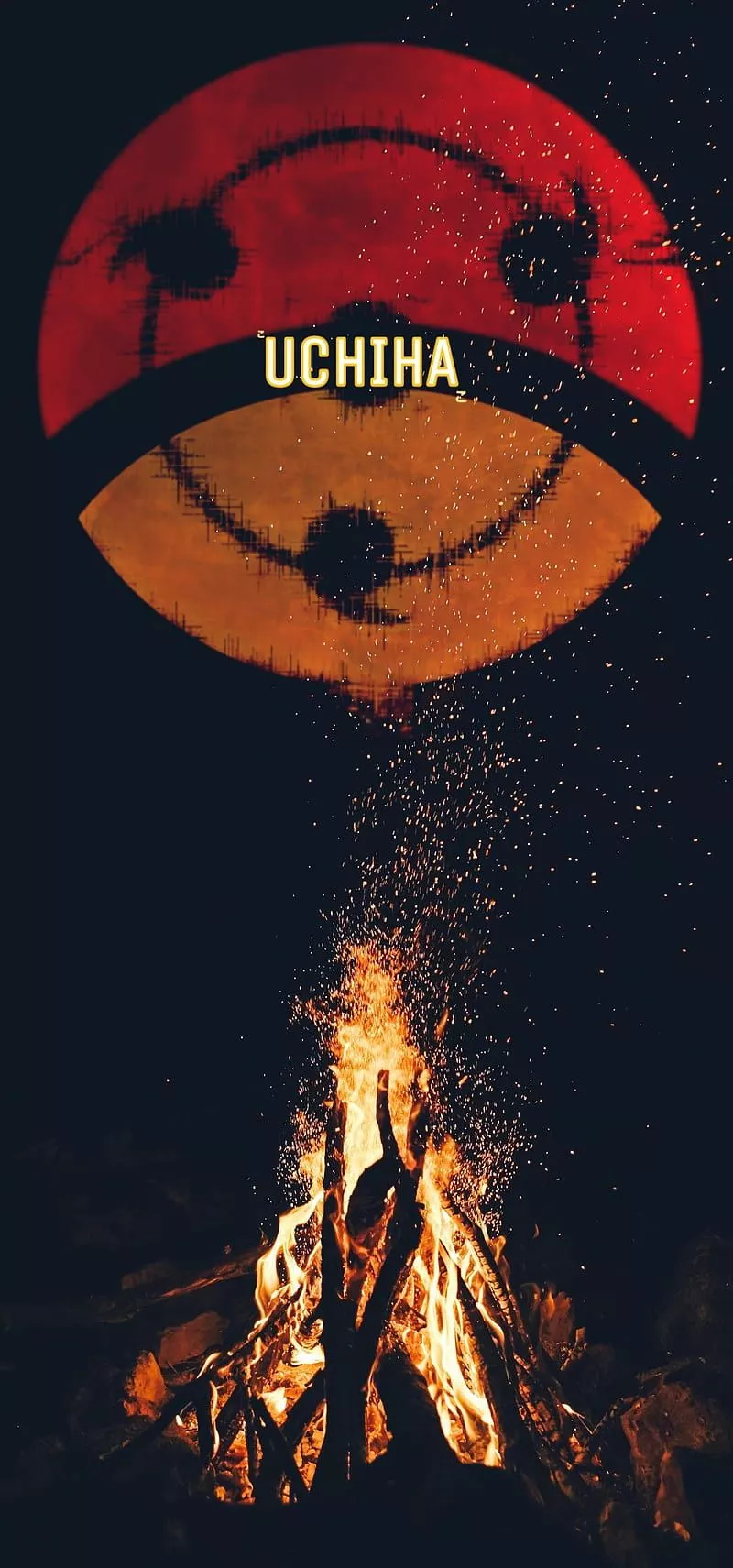 Uchiha, clane, dark, death road, fire