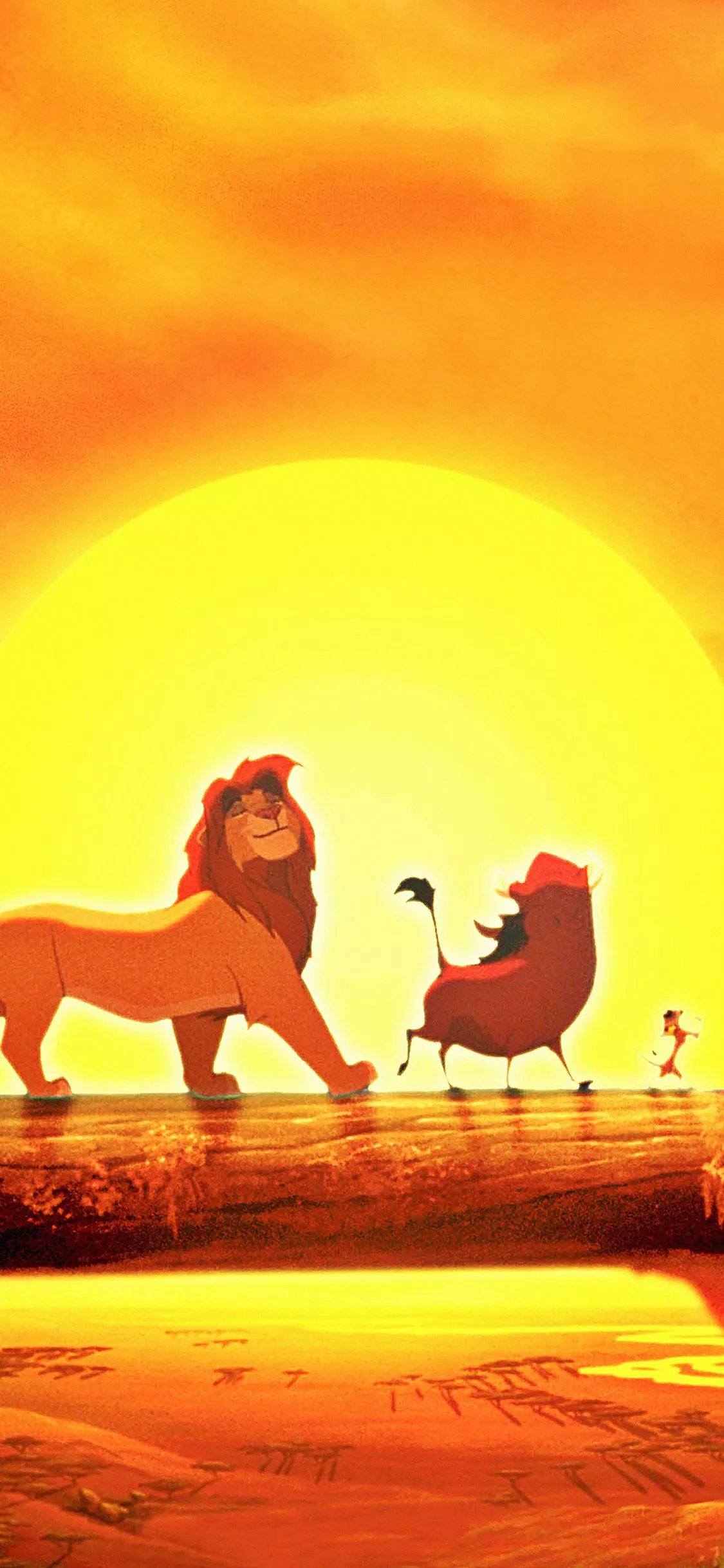 Walt Disney Lion King Anime Art
