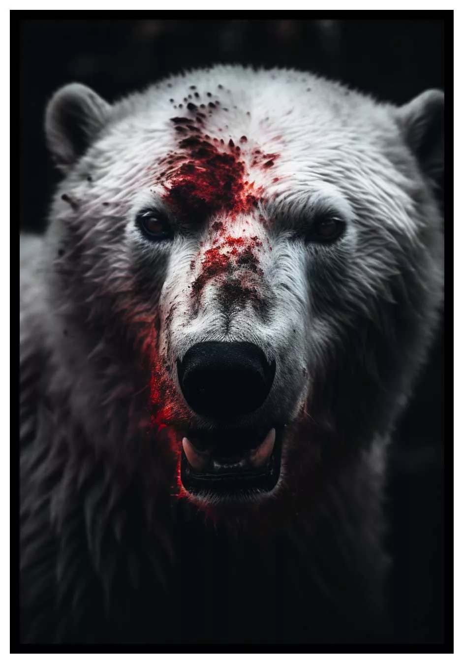 Horror Polar Bear horror poster
