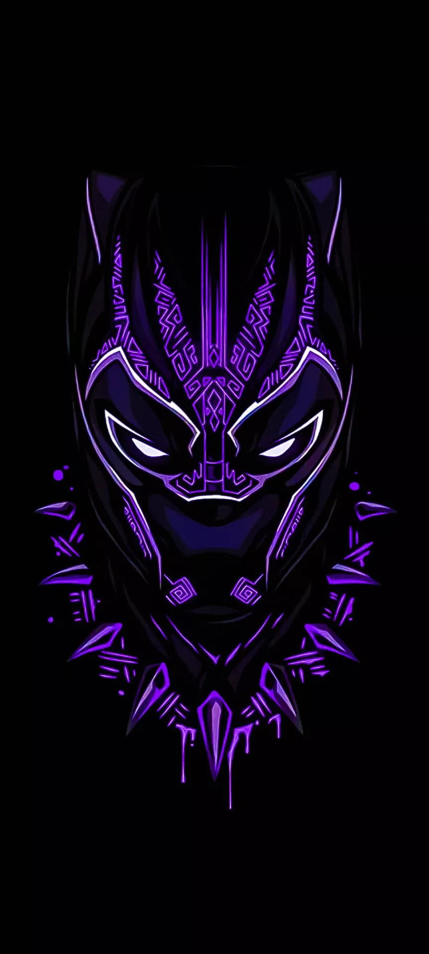 Black Panther Dark Purple iPhone