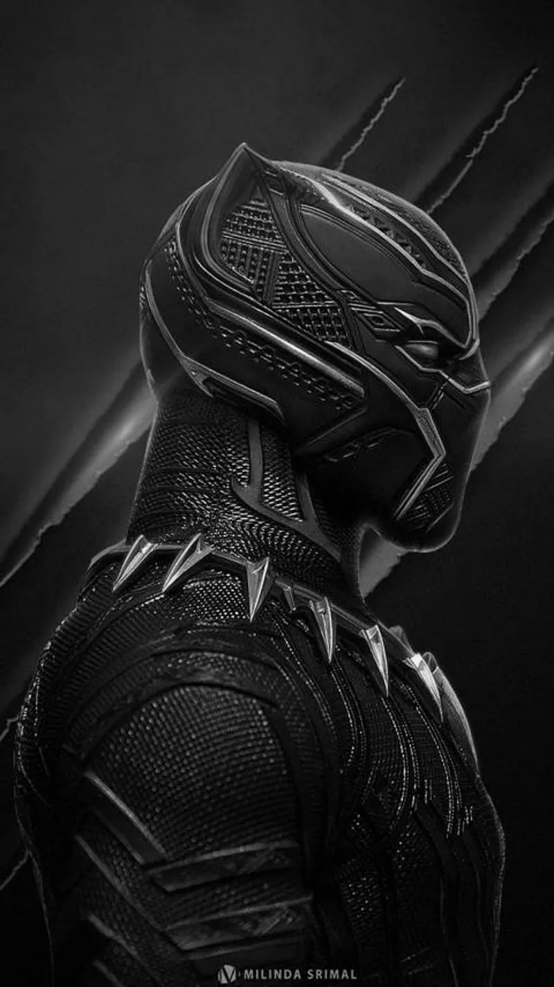Black Panther, marvel, HD phone