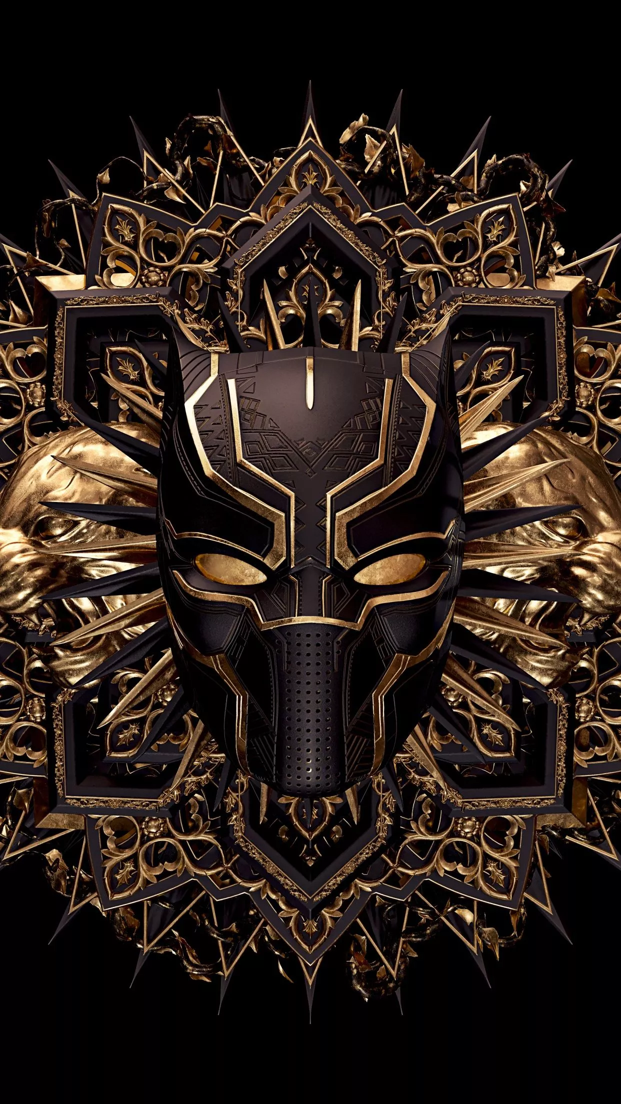 Black Panther Wallpaper 4K, Marvel