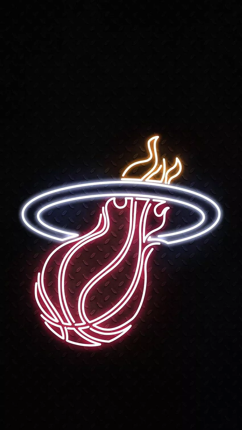 Miami Heat, Miami Neon HD phone