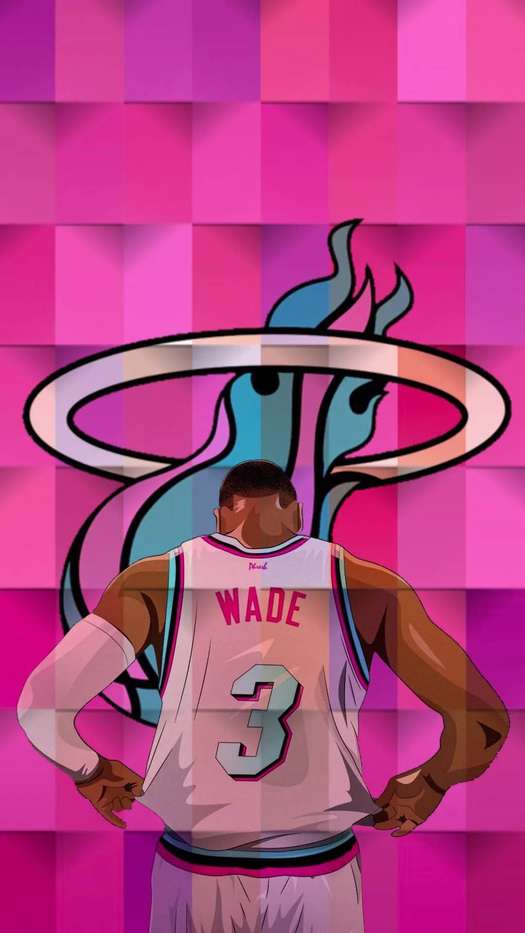 Miami Heat logo Wallpaper