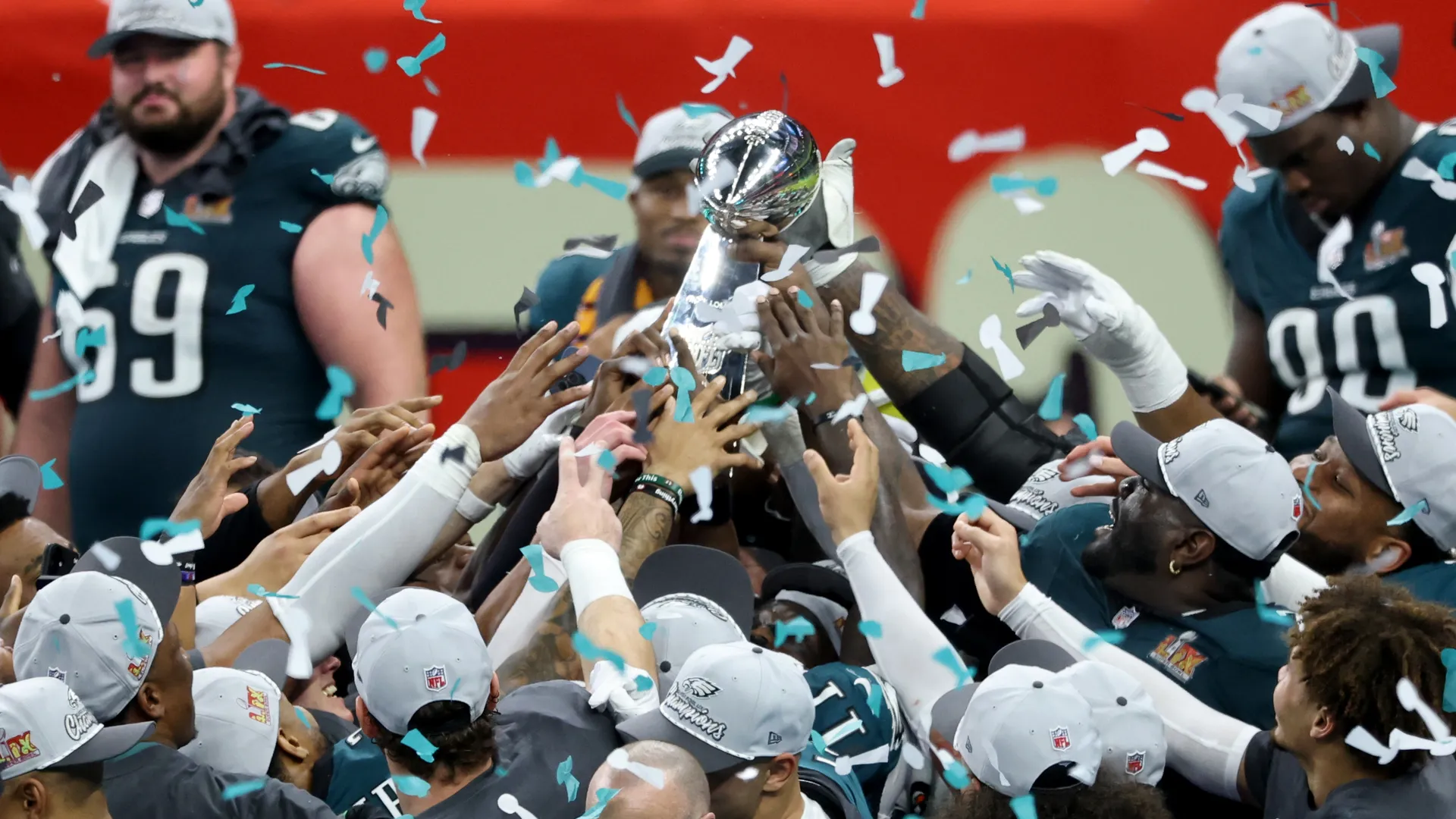 Philadelphia Eagles Super Bowl Champion 2025 Wallpapers Wallpaper Cave