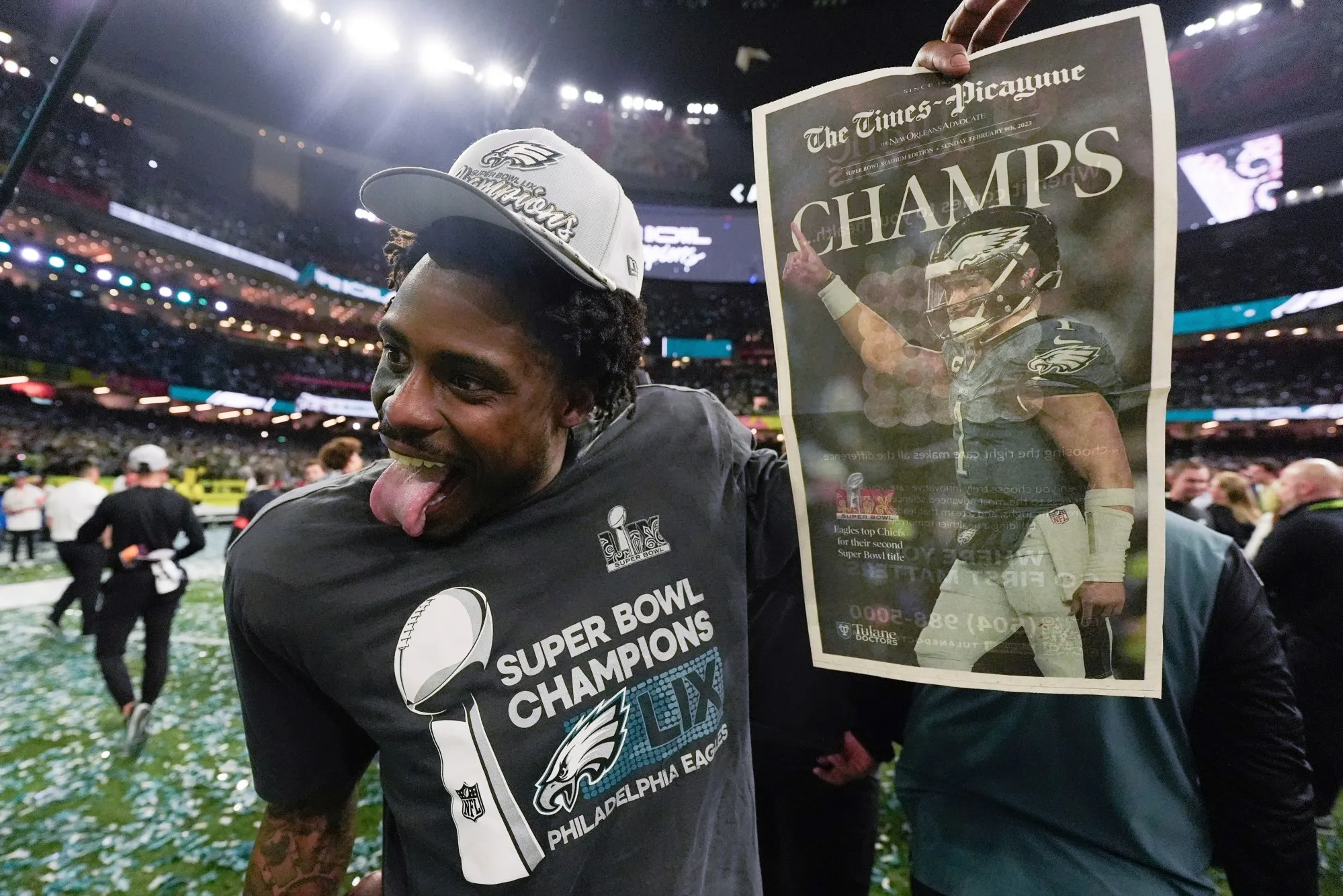 Eagles vs. Chiefs in Super Bowl 59: Photo