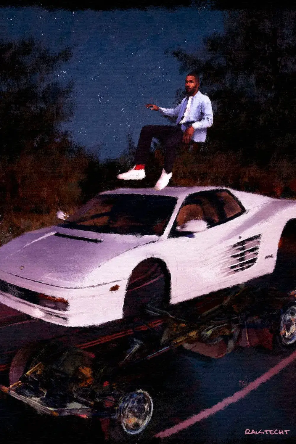 Frank ocean white ferrari wallpapers wallpaper cave