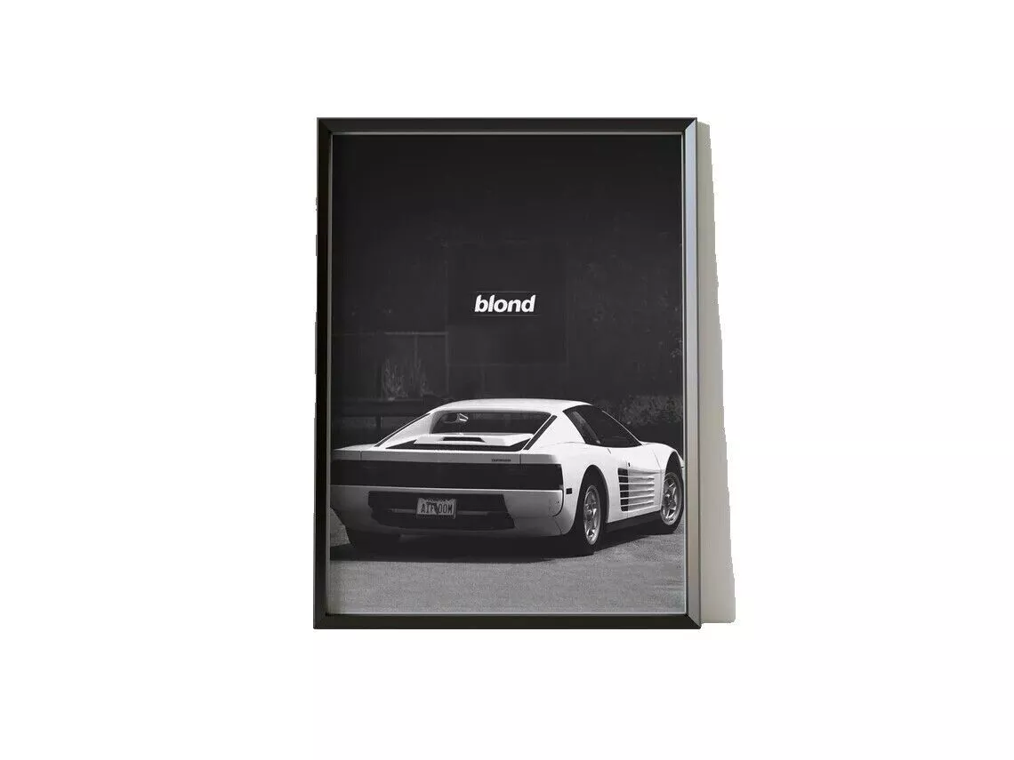 Frank Ocean Blonde Poster