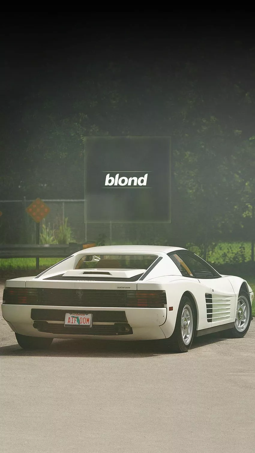 FrankOcean, White Ferrari Testarossa HD