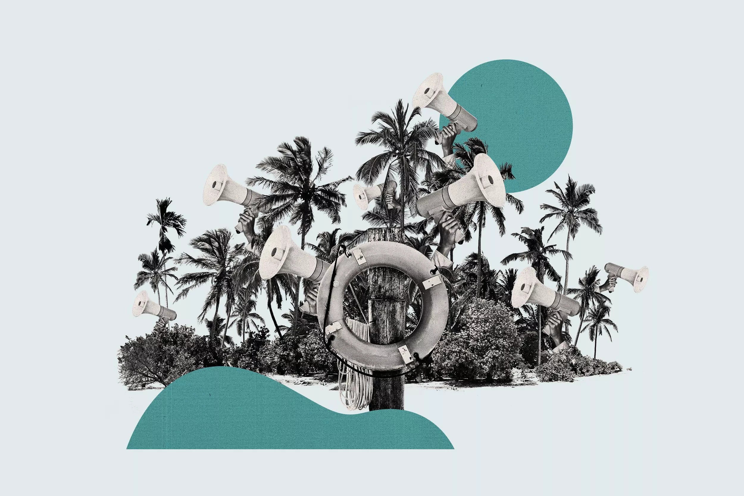 For small islands, climate change is