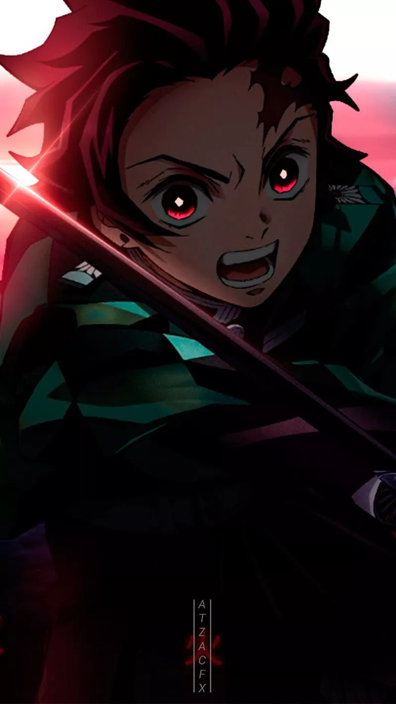 HD tanjiro wallpaper