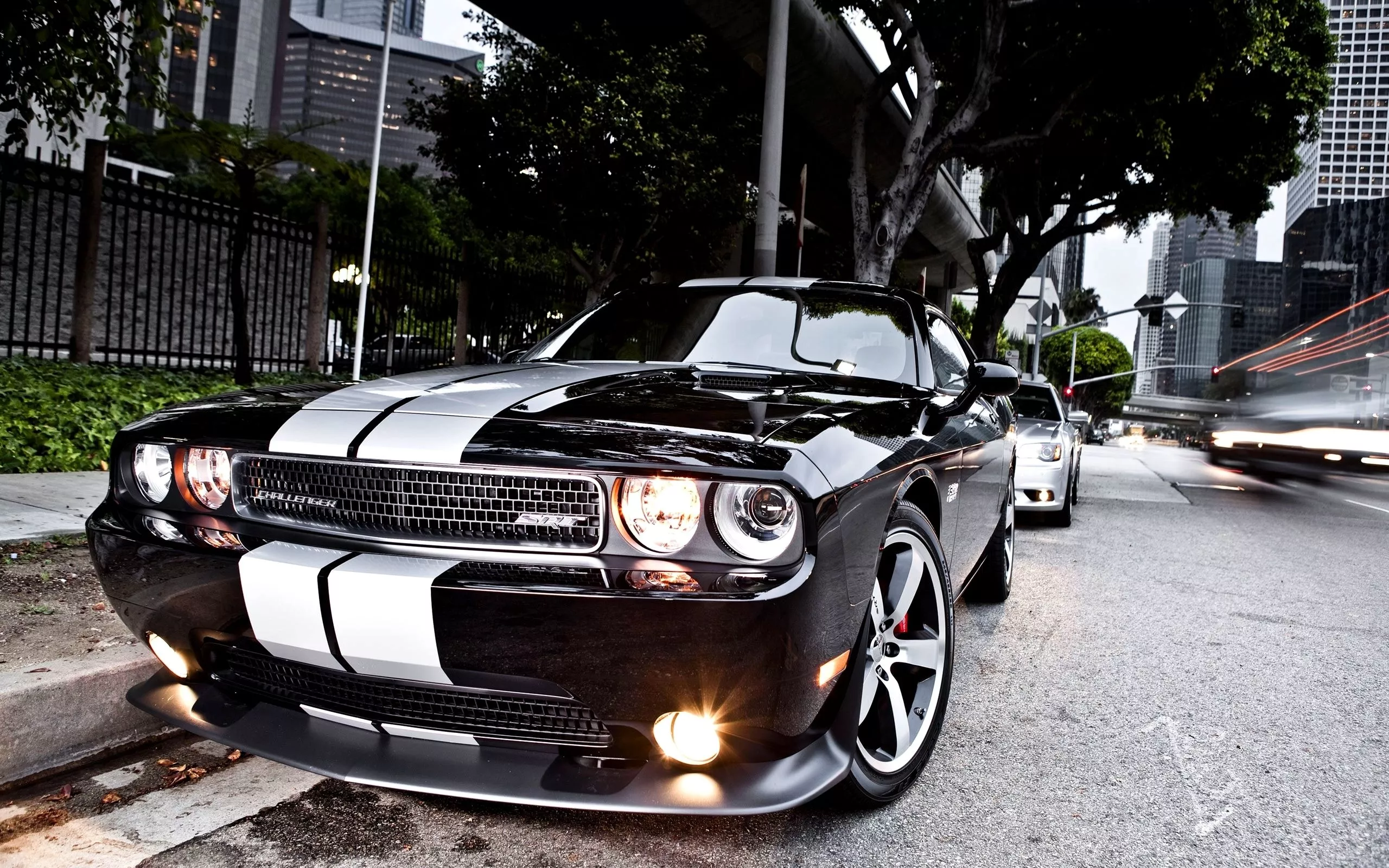 Vehicle Dodge Challenger SRT8 HD Wallpaper