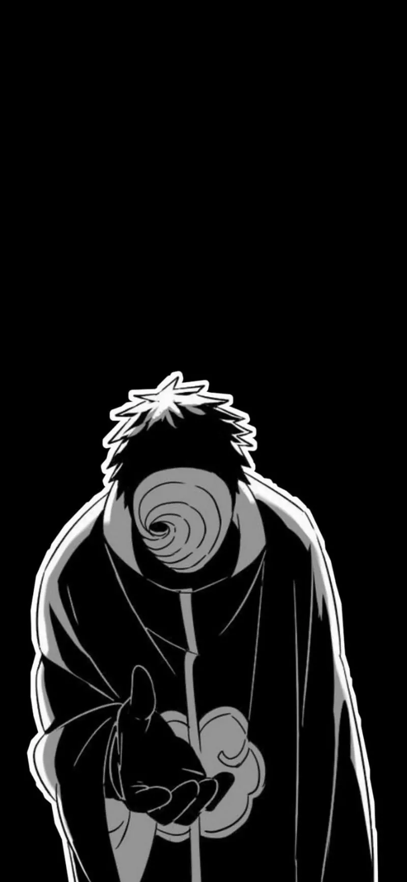 Obito uchiha, akatsuki, anime, black