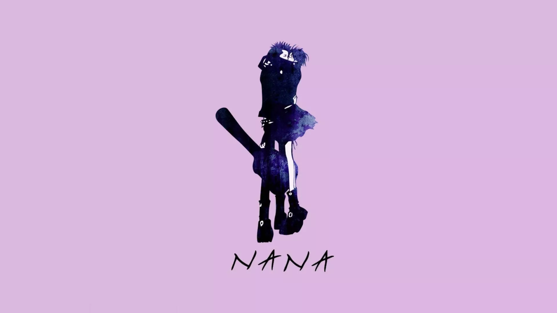 Nana Anime Purple Wallpaper