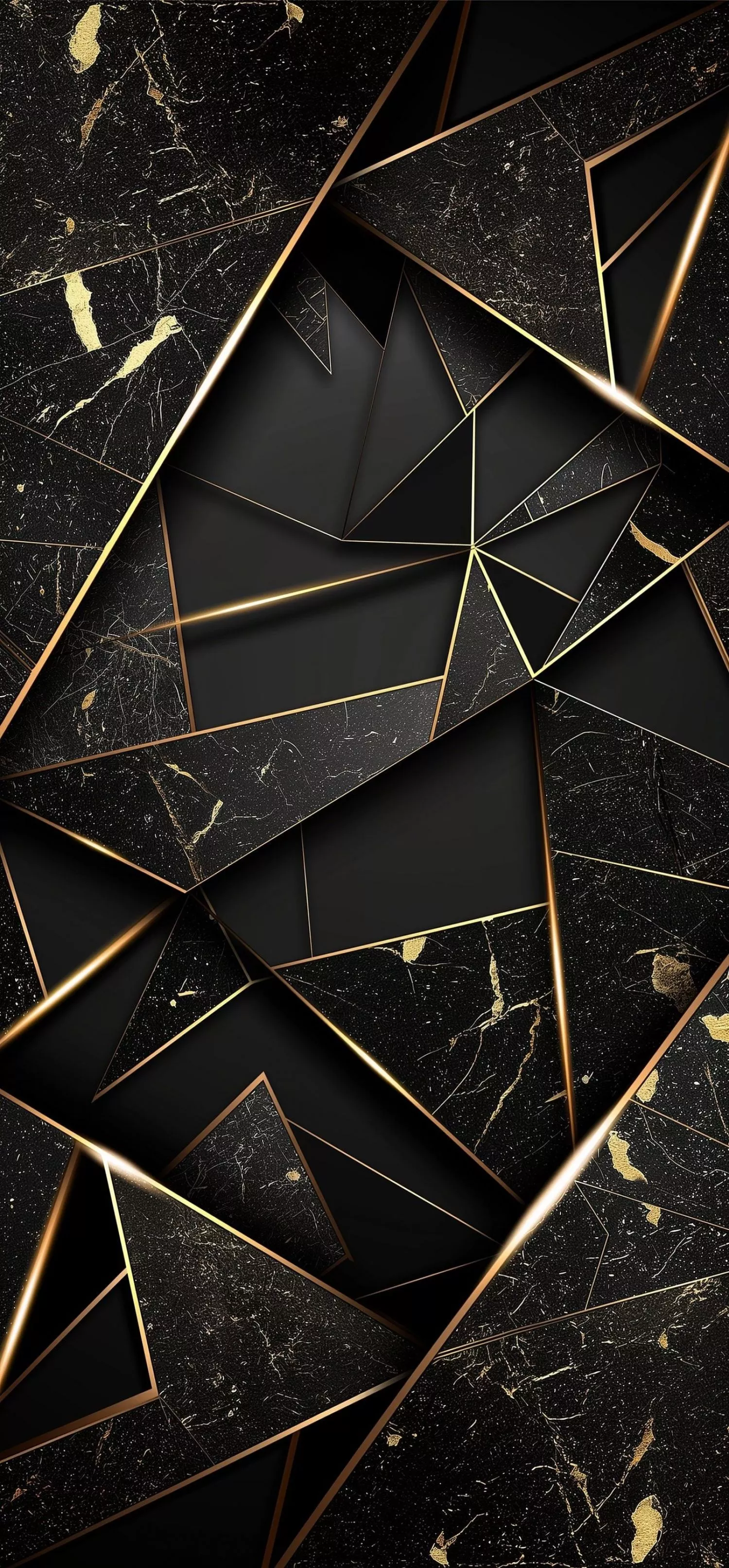 Free HD Dark Geometric Wallpaper