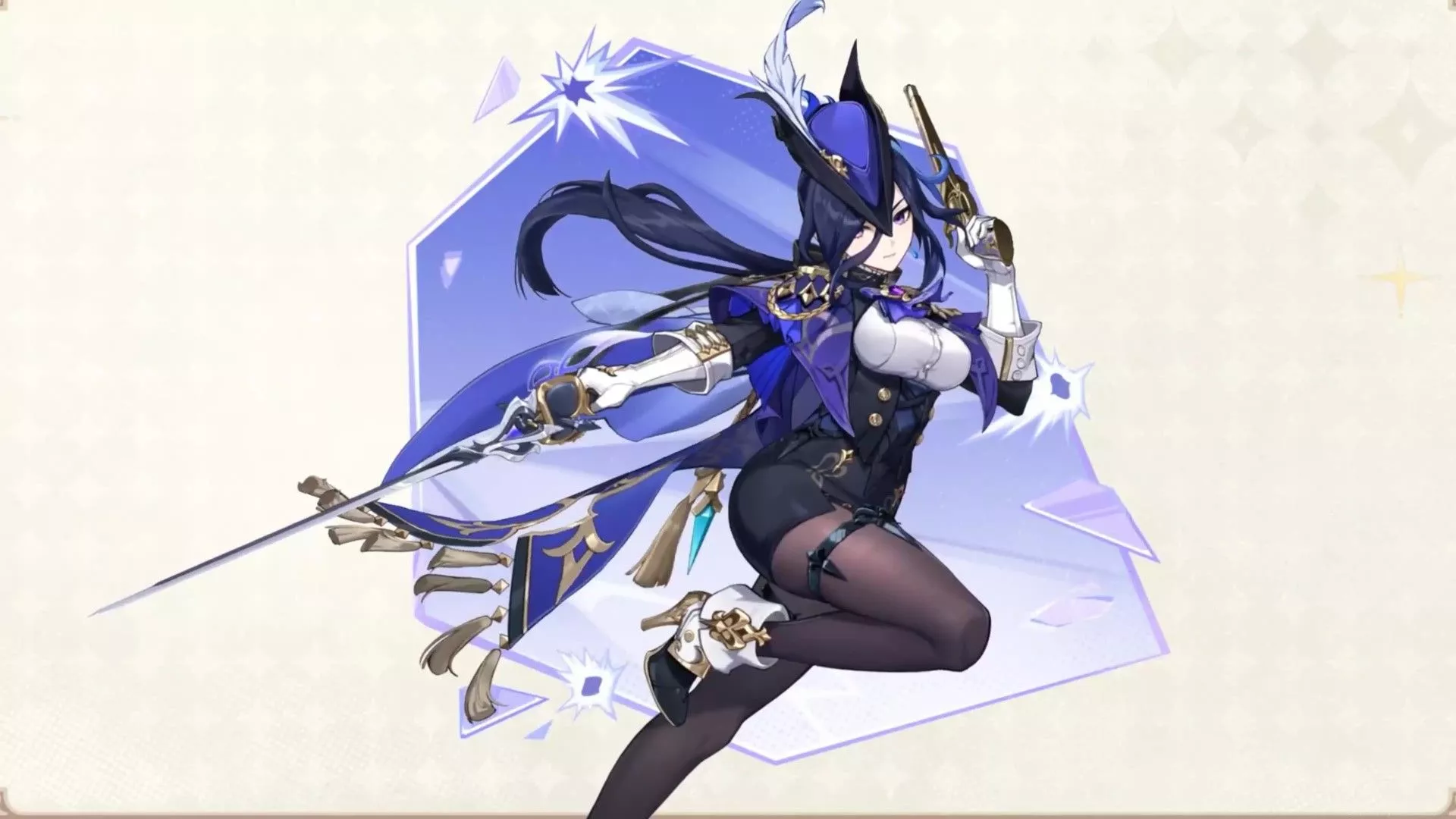 Clorinde Live Wallpaper, Animated