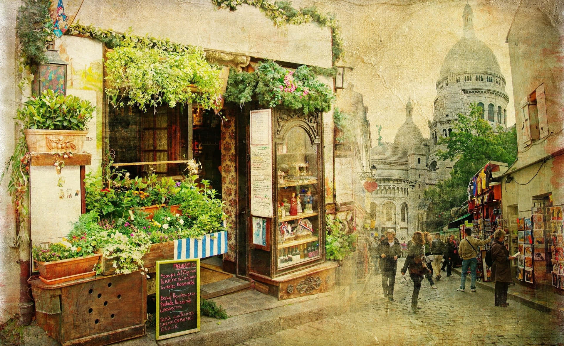 Download Vintage Desktop Shop Wallpaper