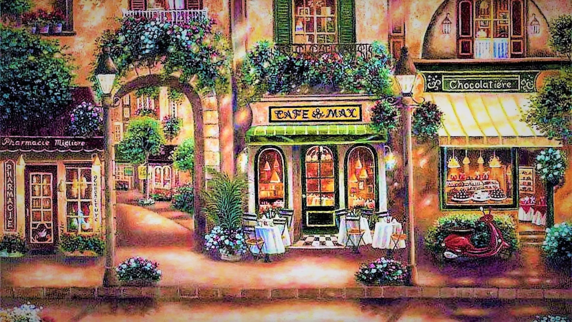 HD desktop wallpaper: Paris, Flower