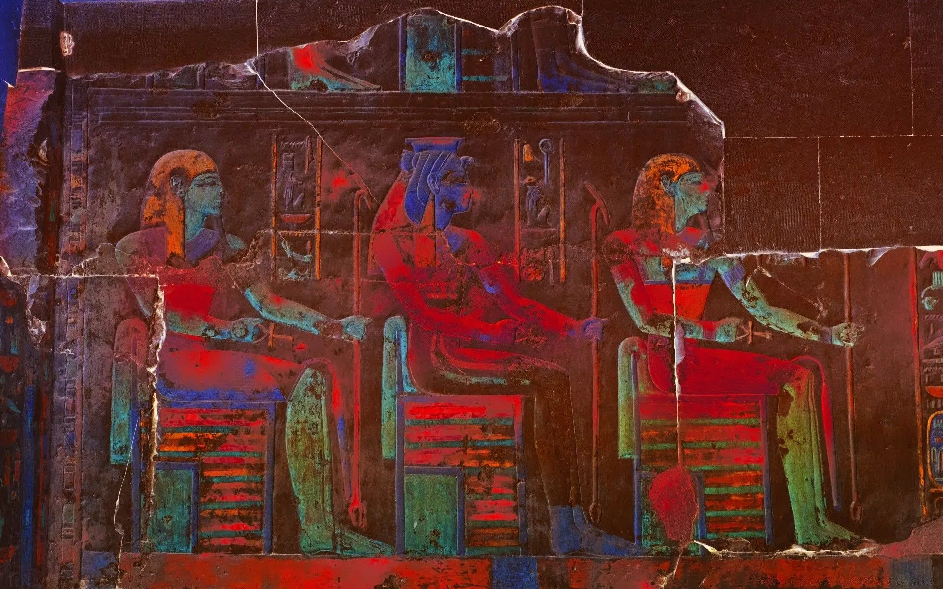 Vintage painting for the desktop