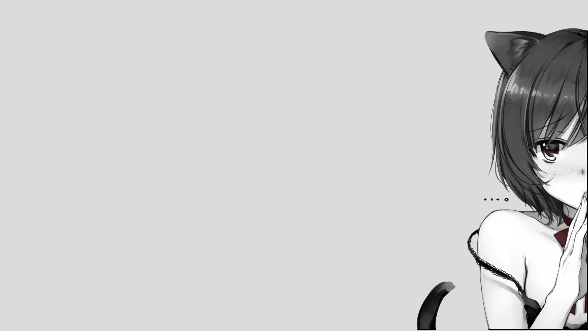 Download Monochrome Anime Girl Anime