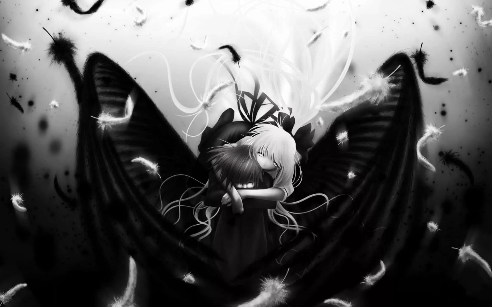 Download free Sad Dark Anime wallpaper