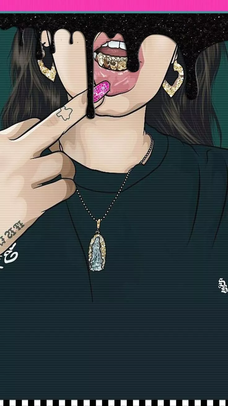 Awesome Dope Girly Wallpaper