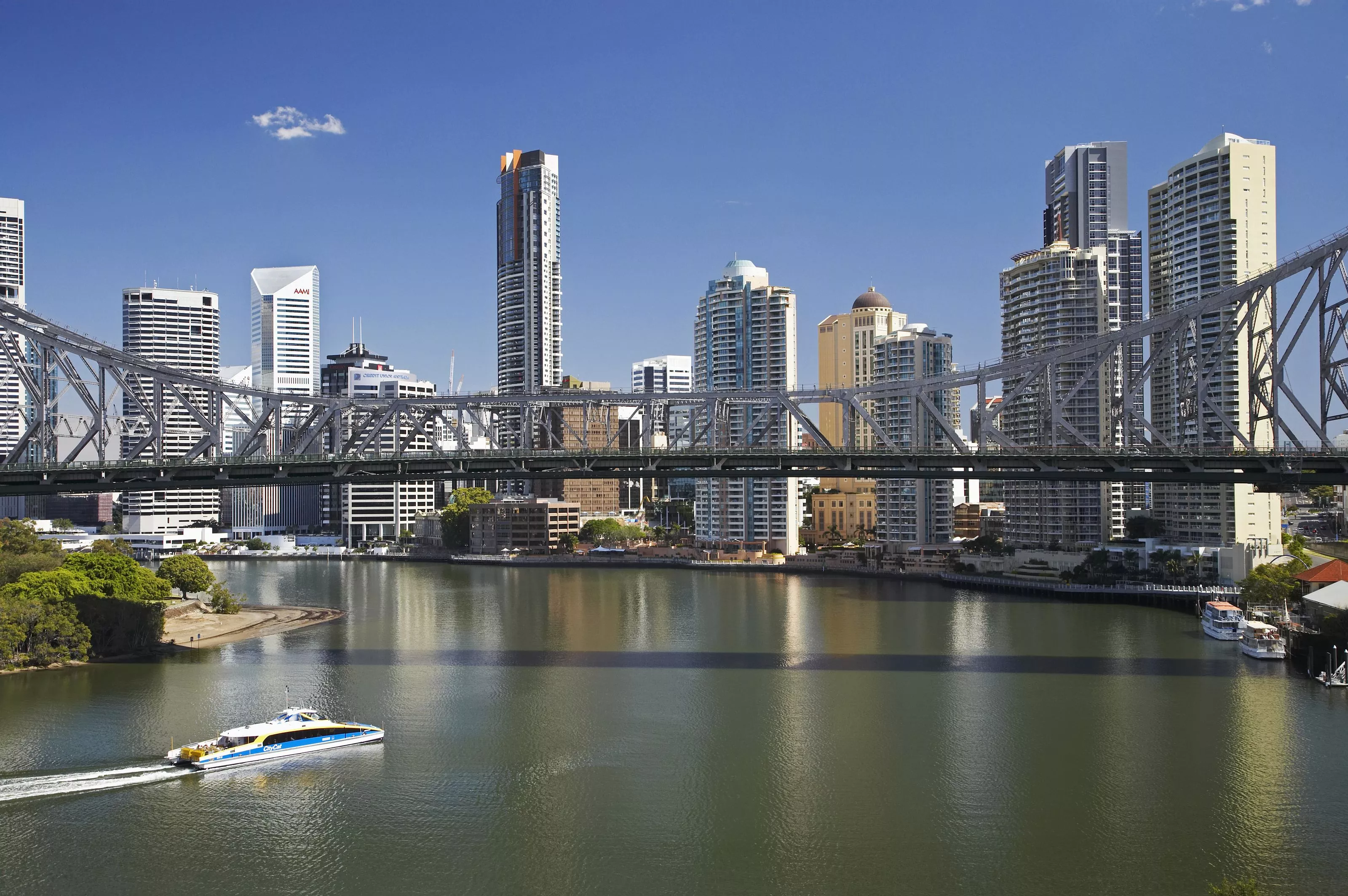Brisbane River Wall Mural