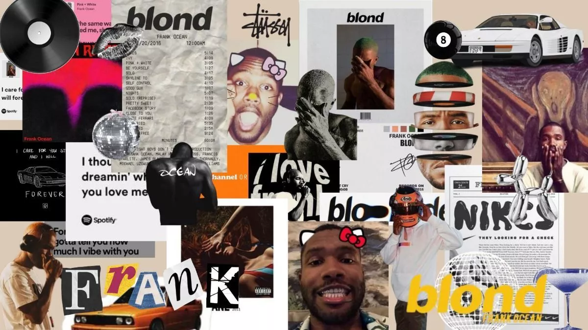 Frank Ocean Collage Wallpapers Wallpaper Cave