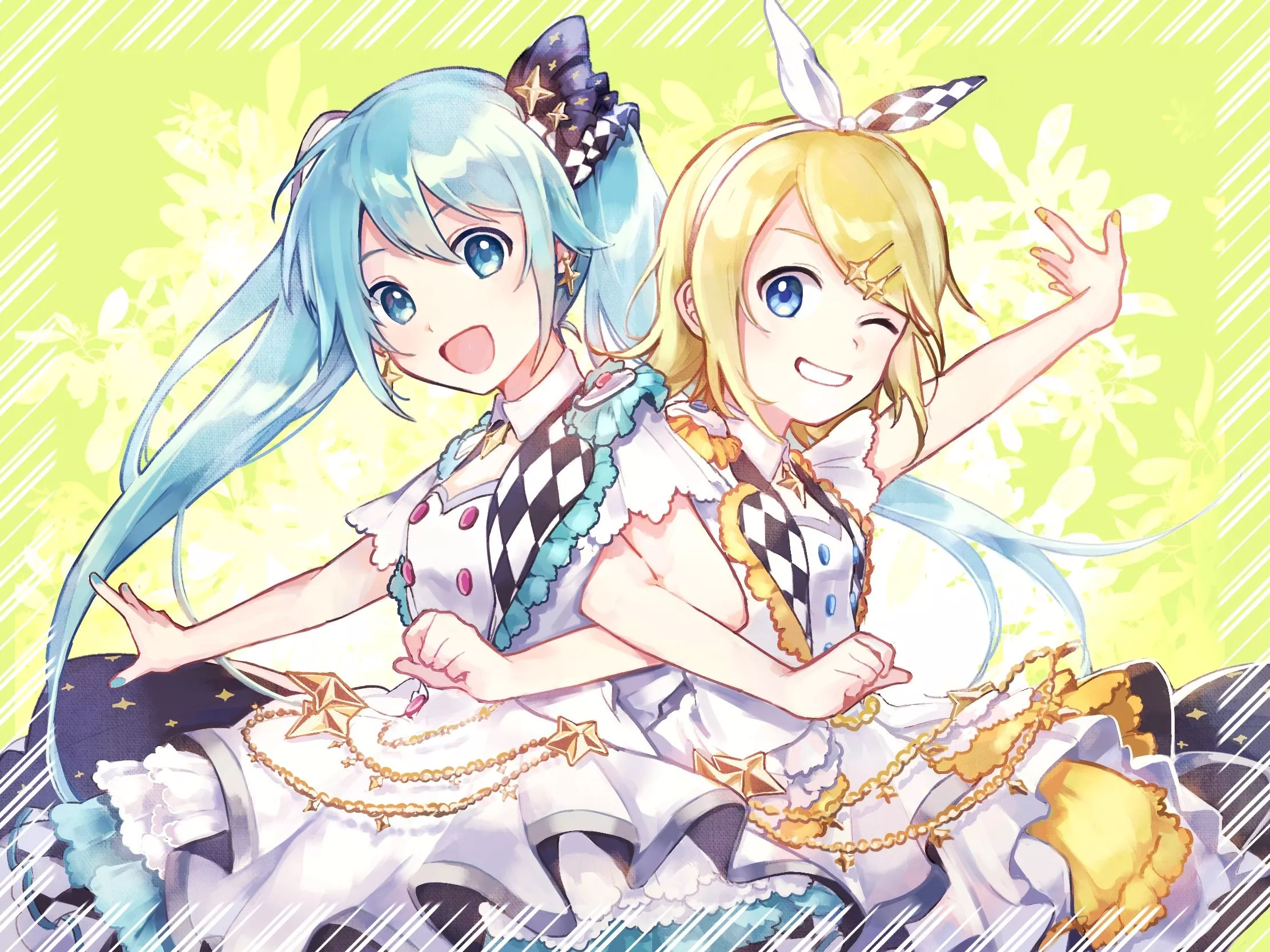 Blue Eyes Blonde Aqua Hair Aqua Eyes