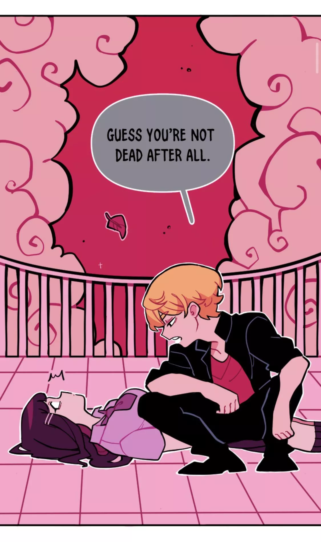 So I really like the Homesick webtoon