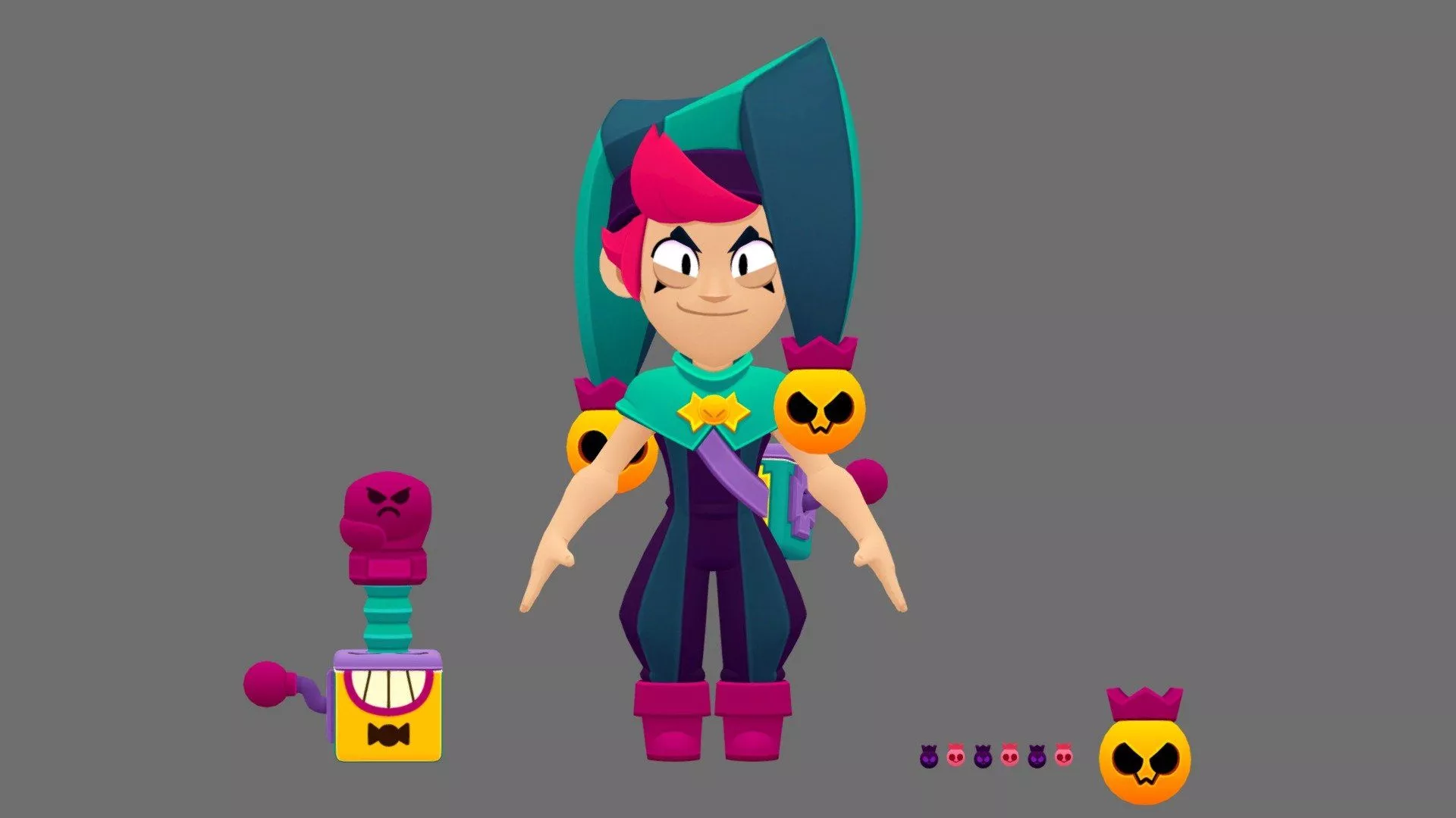 Chester Brawl Stars T Pose