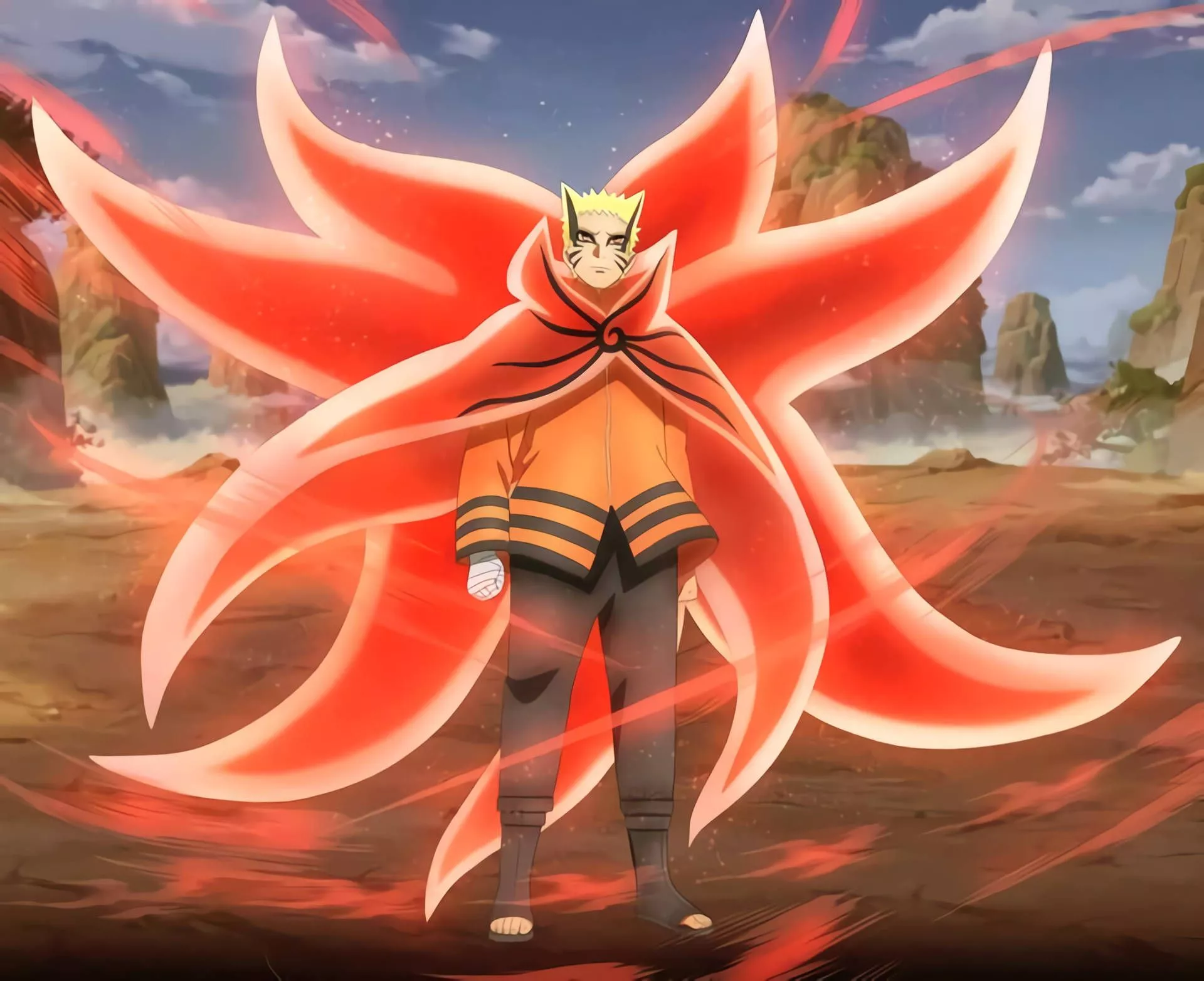 Moving Naruto Nine Tailed Fox Wallpaper