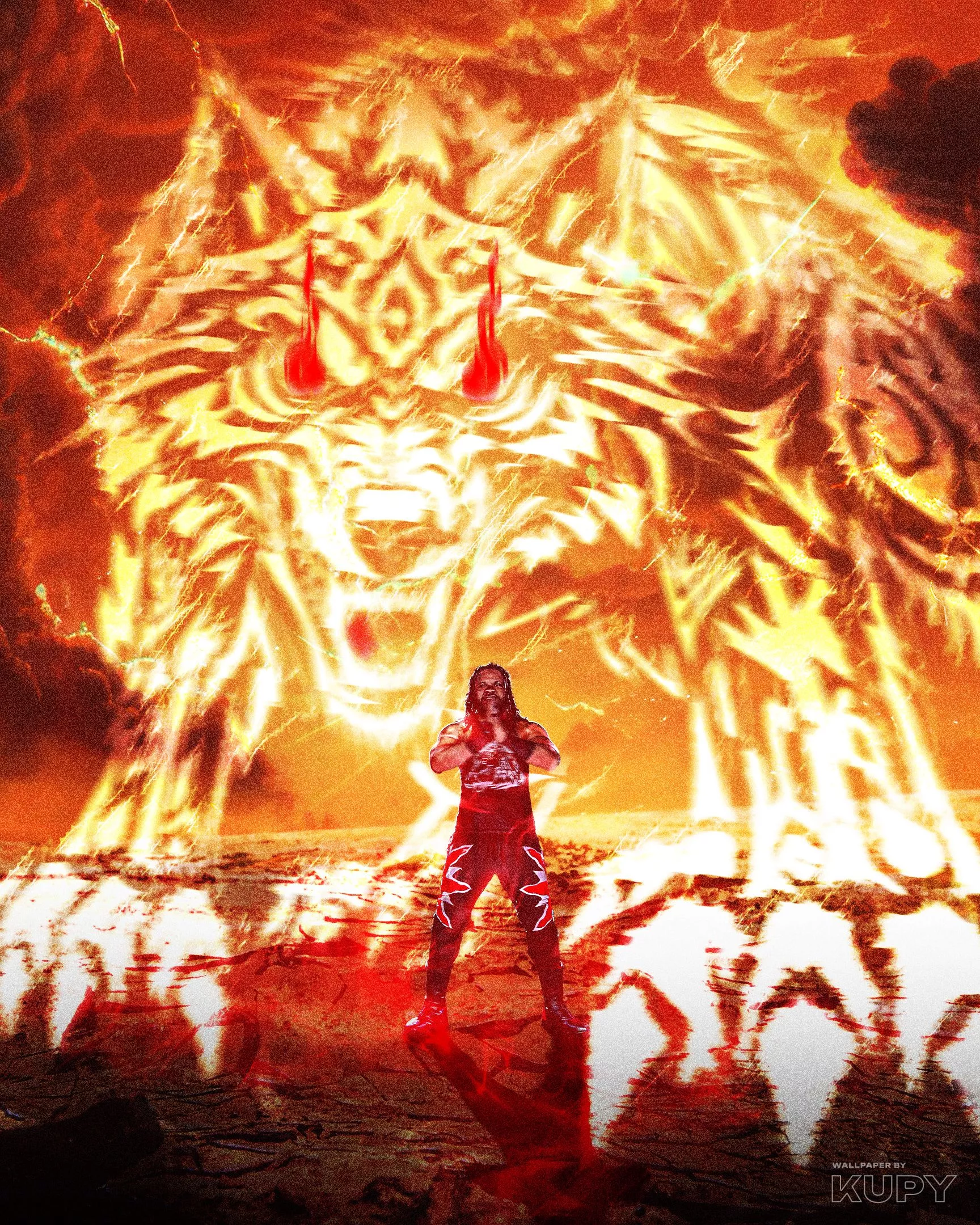 Jacob Fatu Samoan Werewolf Wallpaper