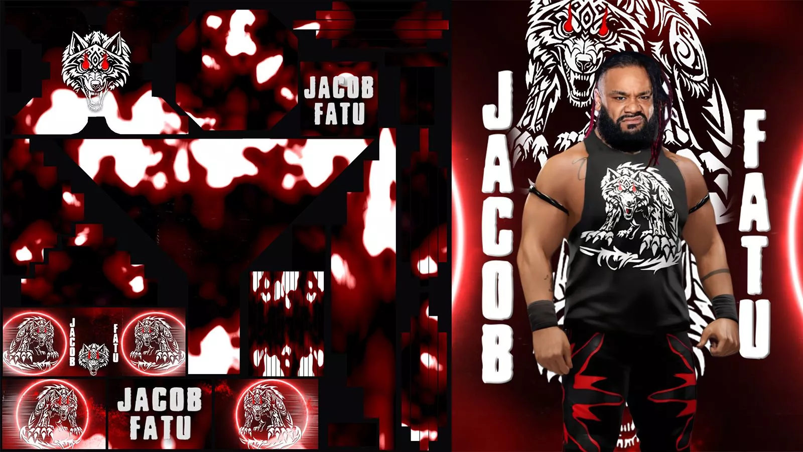 Jacob Fatu Graphics Pack
