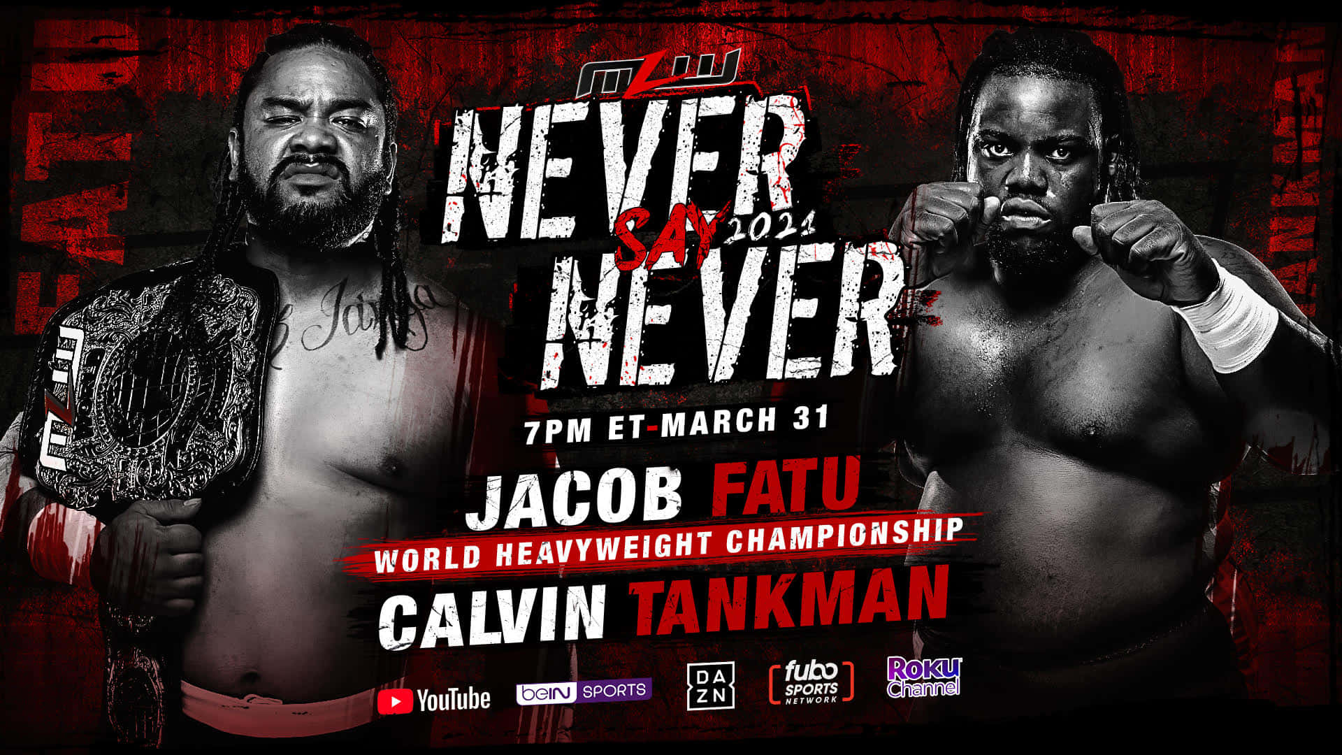 Jacob Fatu And Calvin Tankman Wallpaper