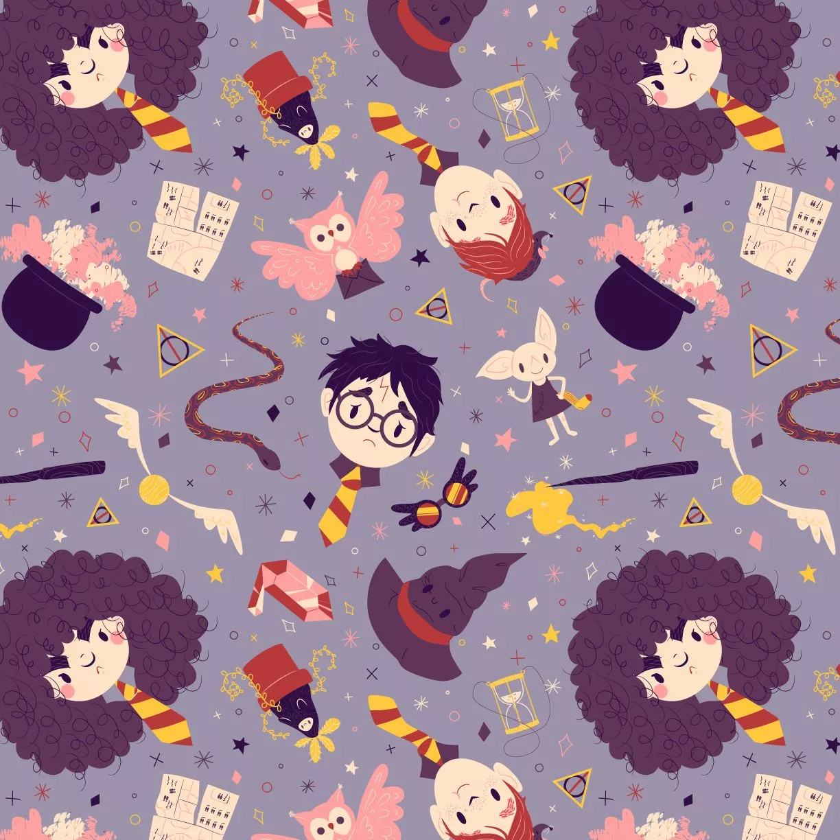 Harry Potter Pattern - Behance