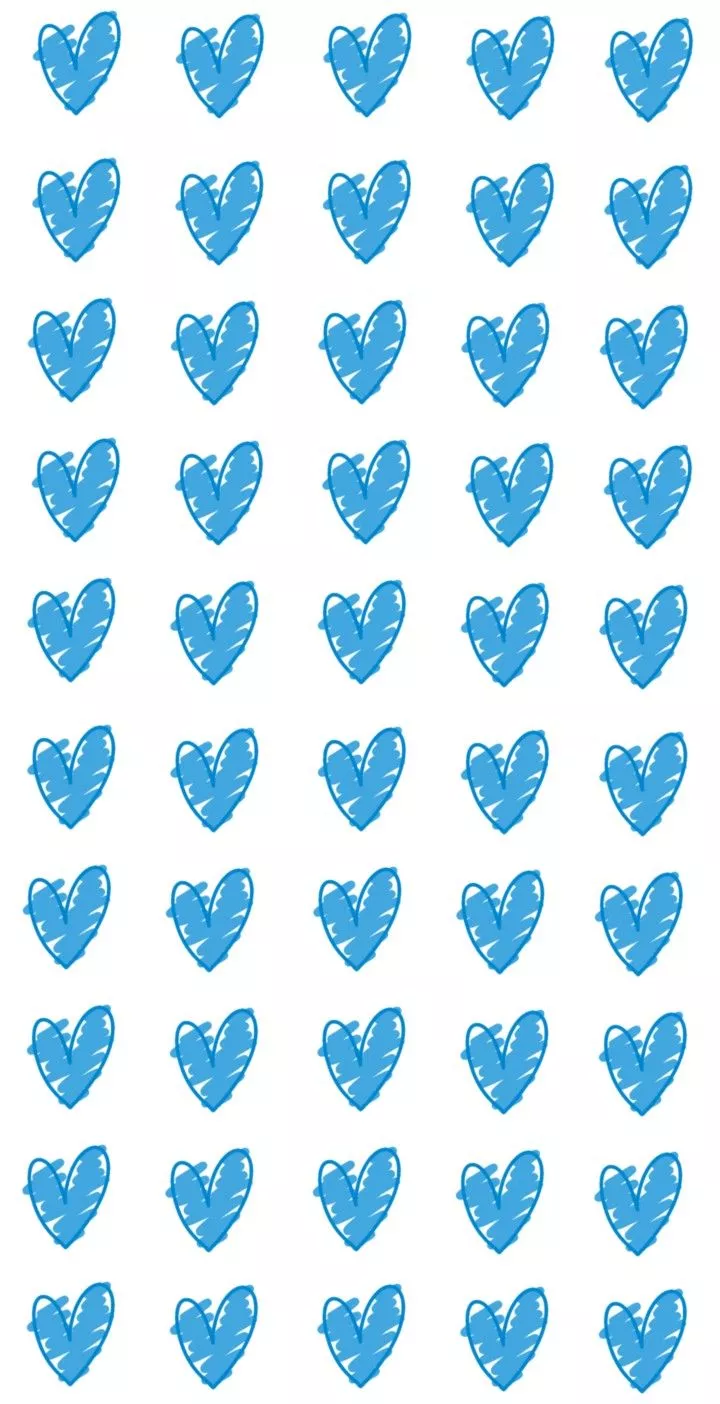 blued hearts