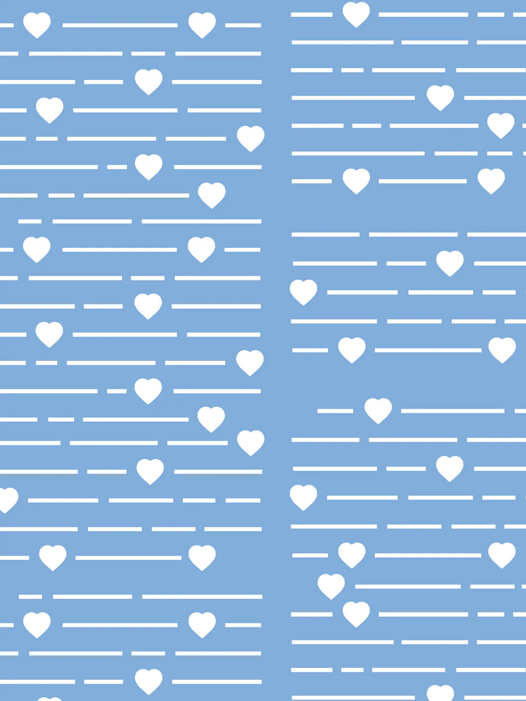 Barbie™ Hearts Print' Wallpaper
