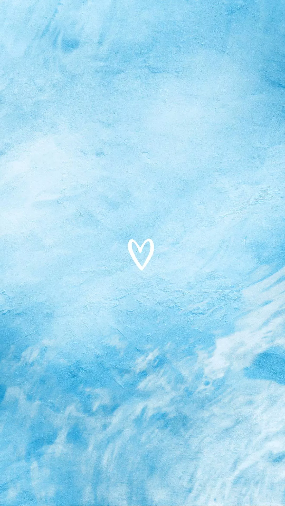 Light Blue Heart Wallpaper Free