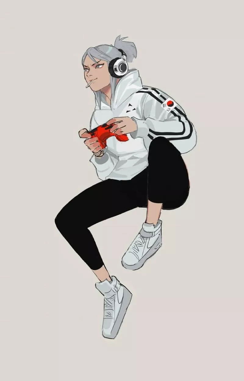 Jett Valorant, gamergirl, girl, riot