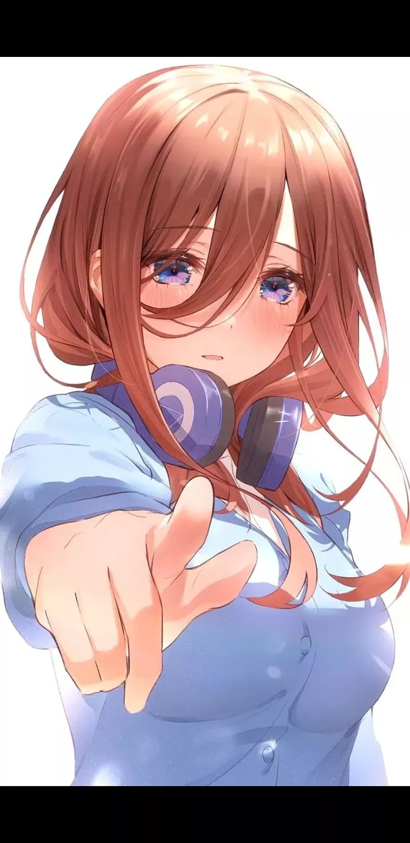 Miku nakano, girl, manga, HD phone