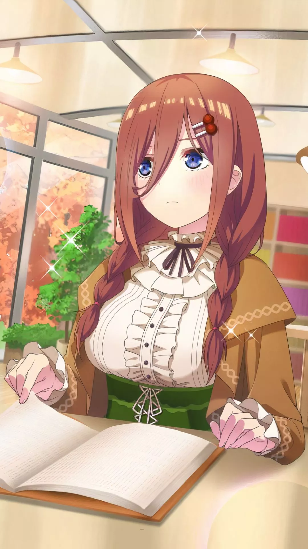 Miku Nakano Phone Wallpaper