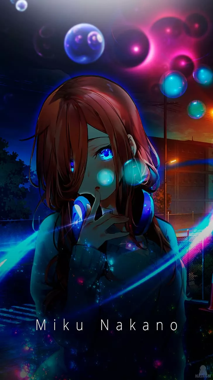 anime, anime girls, Nakano Miku, 5