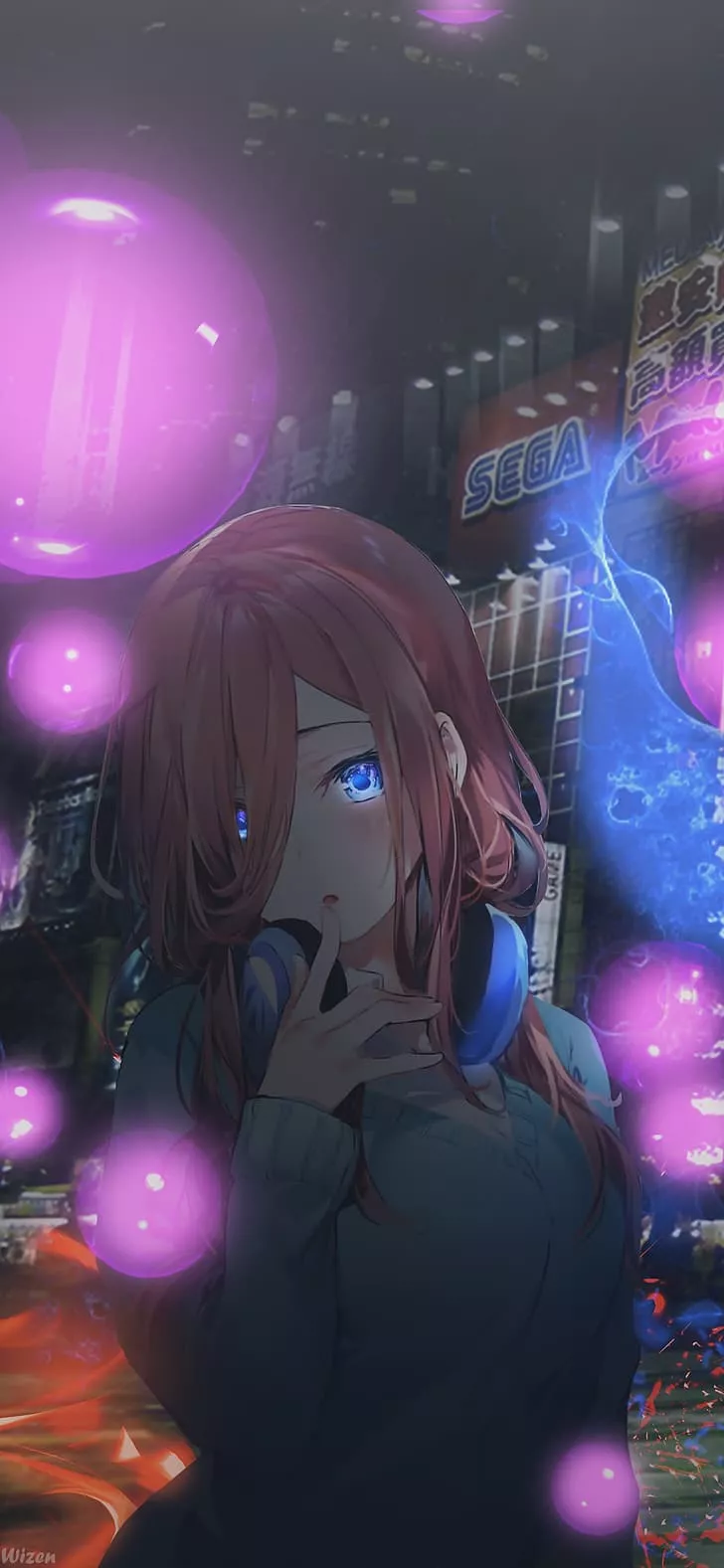 Nakano Miku, anime girls, Gotoubun no