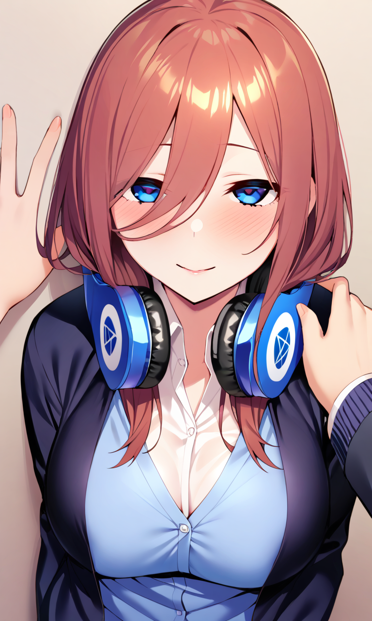 AIイラスト: Nakano Miku 中野三玖 作者