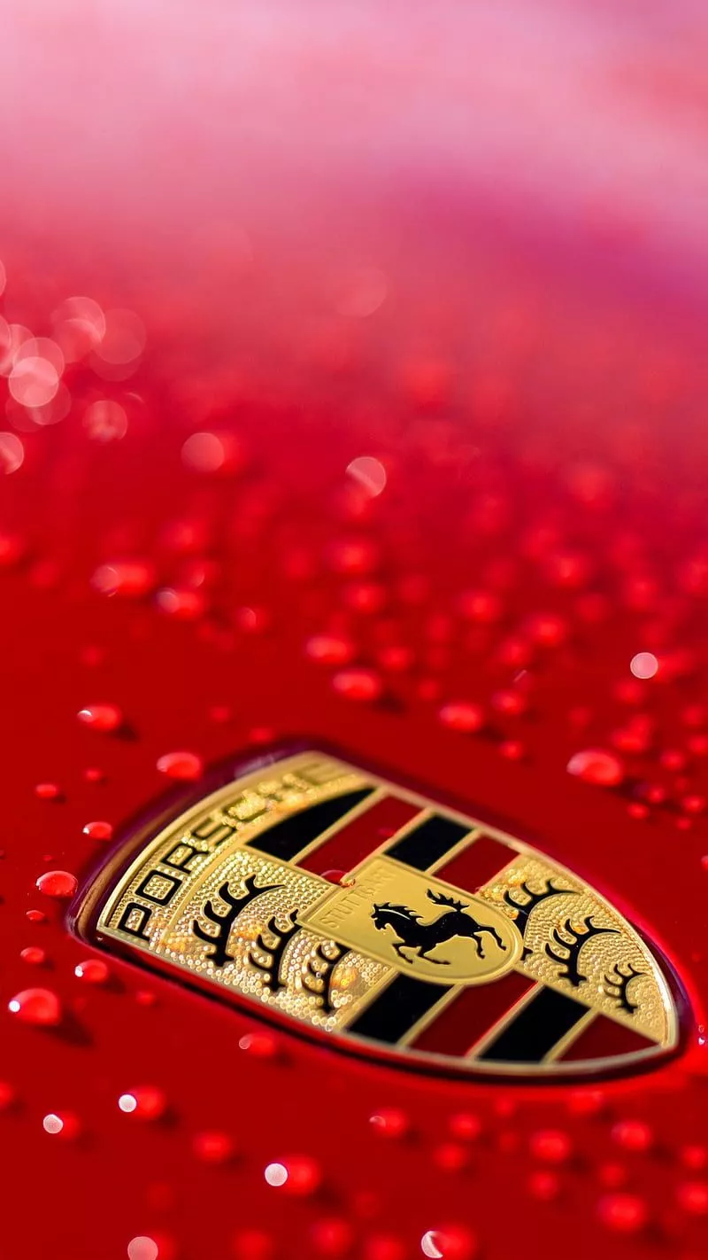 HD porsche logo wallpaper