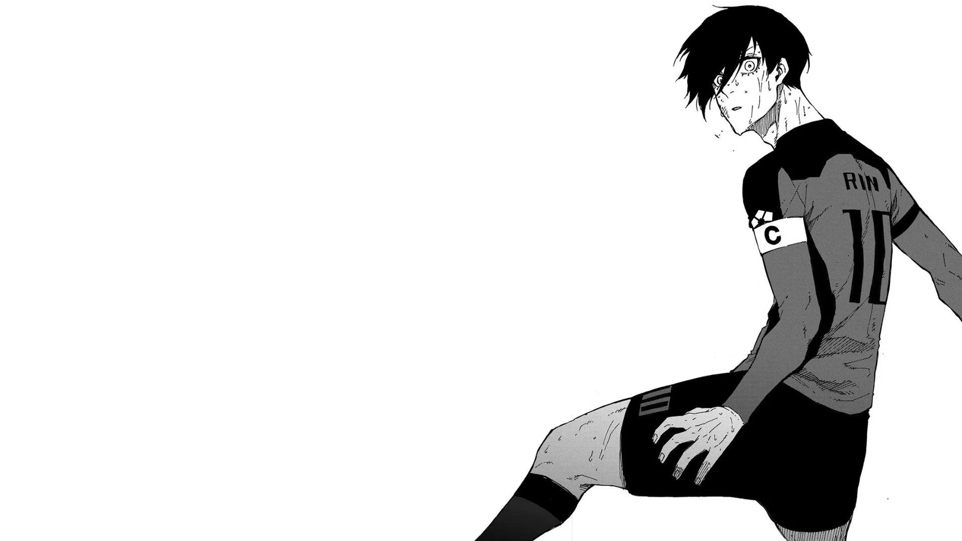 Rin Itoshi Anime Blue Lock HD Wallpaper